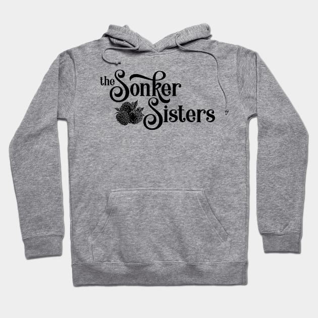 Sonker Sisters Black Hoodie by Sara Howard